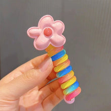 Load image into Gallery viewer, Colorful Telephone Wire Hair Bands for Kids