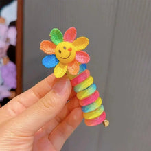 Load image into Gallery viewer, Colorful Telephone Wire Hair Bands for Kids