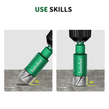 Load image into Gallery viewer, Brazed Dry Drill Hole Drill Bits