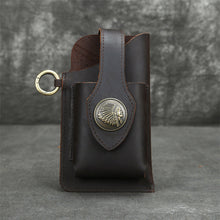 Load image into Gallery viewer, Multifunctional Leather Mobile Phone Bag