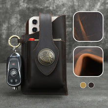 Load image into Gallery viewer, Multifunctional Leather Mobile Phone Bag