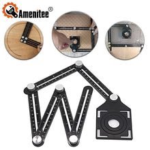 Load image into Gallery viewer, Amenitee® Six-Sided Aluminum Alloy Angle Measuring Tool - mygeniusgift