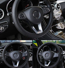 Load image into Gallery viewer, Car Steering Wheel Leather Cover