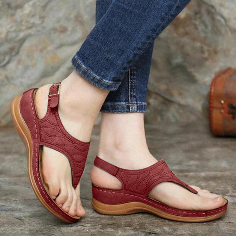 Women's Wedge Flip Flop Sandals