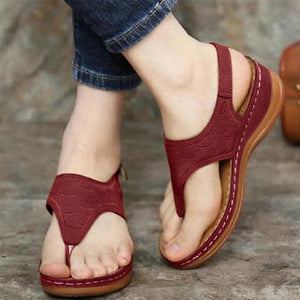 Women's Wedge Flip Flop Sandals