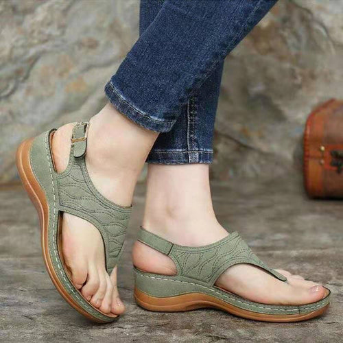 Women's Wedge Flip Flop Sandals