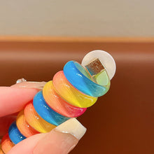 Load image into Gallery viewer, Colorful Telephone Wire Hair Bands for Kids