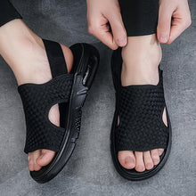 Load image into Gallery viewer, Woven Soft Sole Summer Sandals