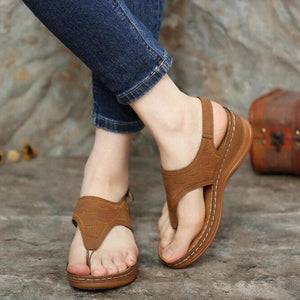 Women's Wedge Flip Flop Sandals