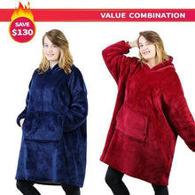 Load image into Gallery viewer, Comfybear™ Blanket Sweatshirt For Adults &amp; Children