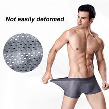 Load image into Gallery viewer, Mens Breathable Ice Silk Boxer