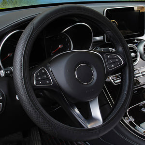 Car Steering Wheel Leather Cover