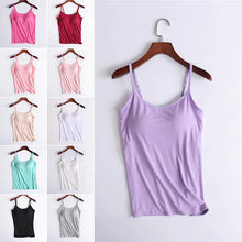 Load image into Gallery viewer, Tank Top With Built-In Bra