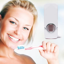 Load image into Gallery viewer, Automatic Toothpaste Dispenser and Toothbrush Holder Set