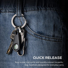 Load image into Gallery viewer, Carabiner Keychain Clip