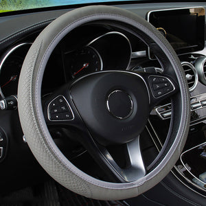 Car Steering Wheel Leather Cover