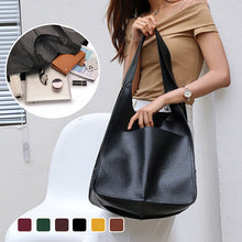 Load image into Gallery viewer, Women Oversize Weekender Leather Handbags