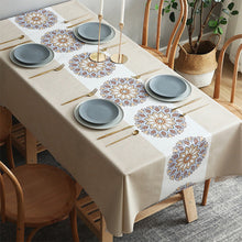 Load image into Gallery viewer, Waterproof And Oil-Proof Decorative Tablecloth