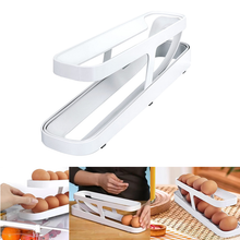 Load image into Gallery viewer, Automatic Scrolling Egg Rack Holder Storage Box