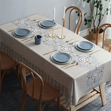 Load image into Gallery viewer, Waterproof And Oil-Proof Decorative Tablecloth