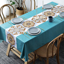 Load image into Gallery viewer, Waterproof And Oil-Proof Decorative Tablecloth