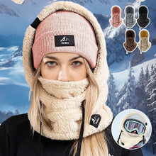 Load image into Gallery viewer, Sherpa Hood Ski Mask