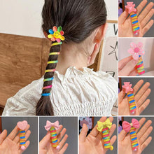 Load image into Gallery viewer, Colorful Telephone Wire Hair Bands for Kids