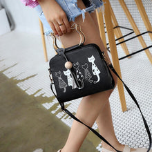 Load image into Gallery viewer, Crossbody Cat Handbag