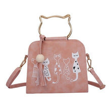 Load image into Gallery viewer, Crossbody Cat Handbag